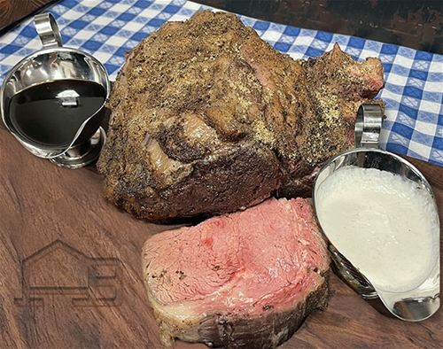 Prime Rib to go for six - Thursday Dec 22 from 2pm - 6pm